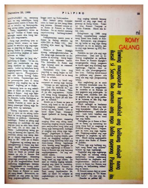 dalaga magazine